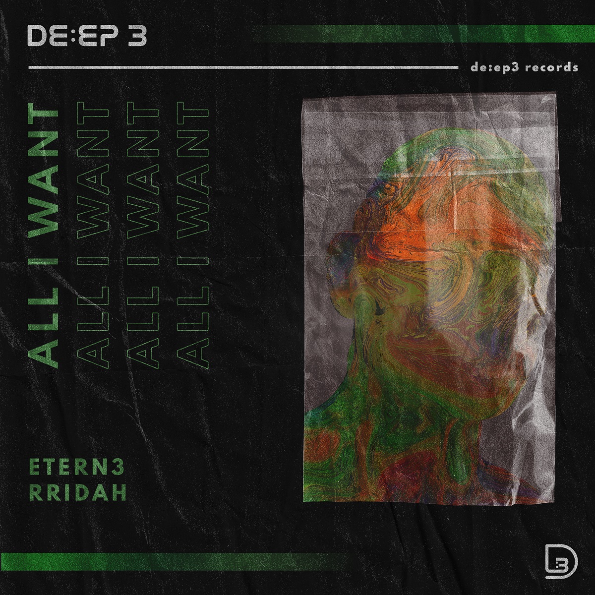 Dive deep into 'All I Want' by RRIDAH & ETERN3! This captivating deep house track features impressive vocals and lyrics that 